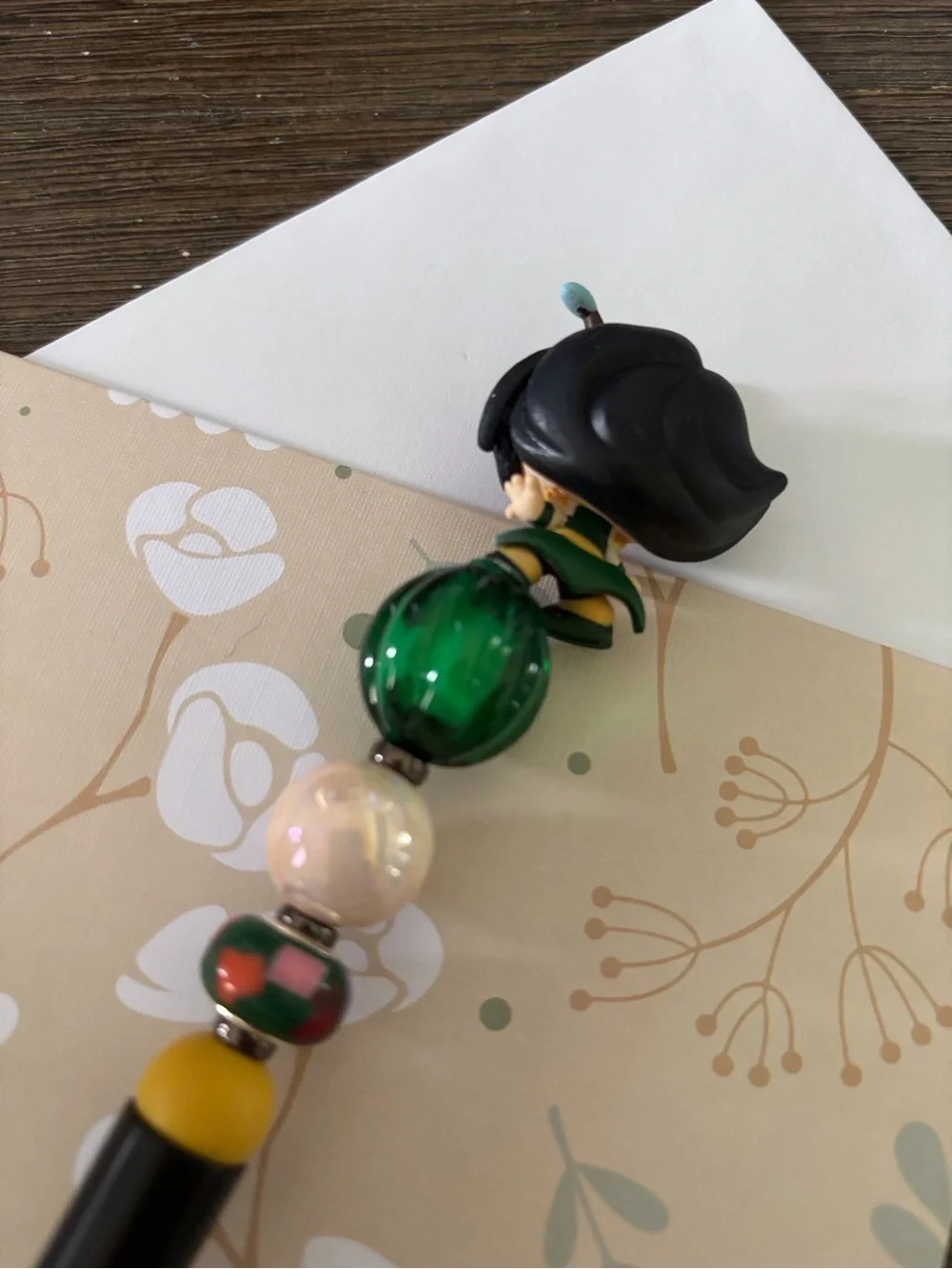 Marvel Doorables: Guardians of the Galaxy: Mantis handmade beaded pen
